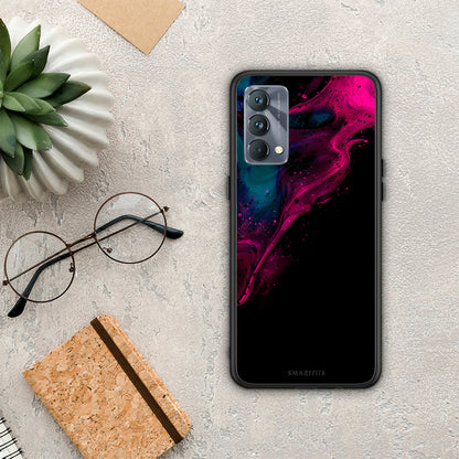 Watercolor Pink Black - Realme GT Master θήκη
