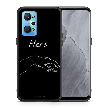 Θήκη Αγίου Βαλεντίνου Realme GT Neo 2 Aeshetic Love 1 από τη Smartfits με σχέδιο στο πίσω μέρος και μαύρο περίβλημα | Realme GT Neo 2 Aeshetic Love 1 case with colorful back and black bezels