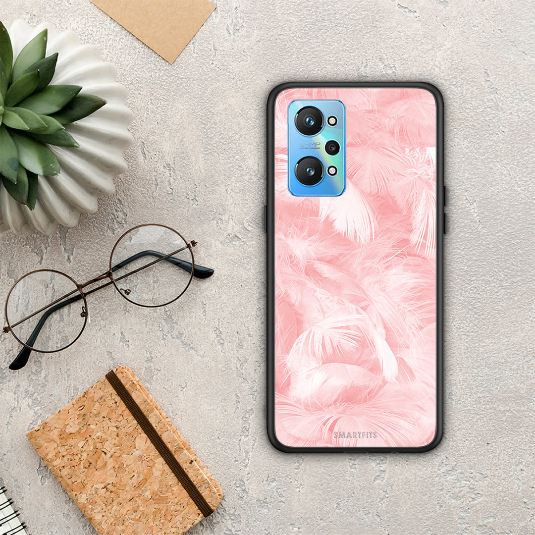 Boho Pink Feather - Realme GT Neo 2 θήκη