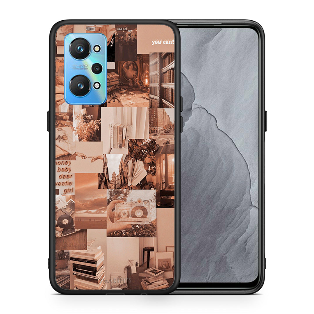 Θήκη Αγίου Βαλεντίνου Realme GT Neo 2 Collage You Can από τη Smartfits με σχέδιο στο πίσω μέρος και μαύρο περίβλημα | Realme GT Neo 2 Collage You Can case with colorful back and black bezels