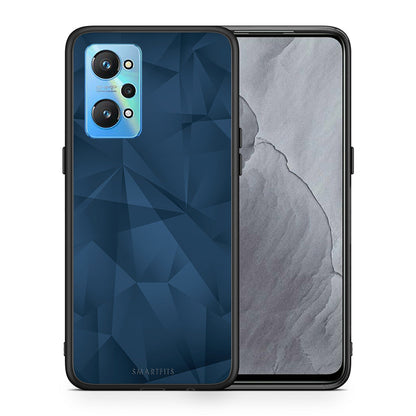 Geometric Blue Abstract - Realme GT Neo 2 θήκη
