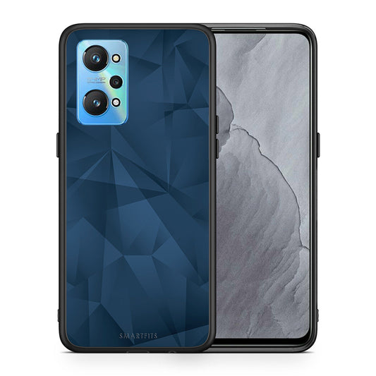 Geometric Blue Abstract - Realme GT Neo 2 θήκη