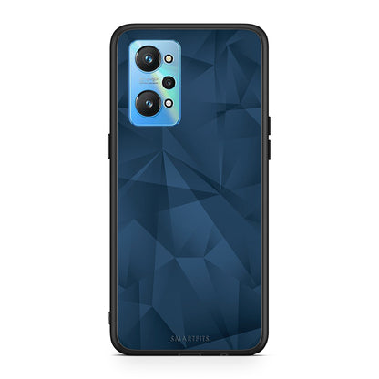 Geometric Blue Abstract - Realme GT Neo 2 θήκη