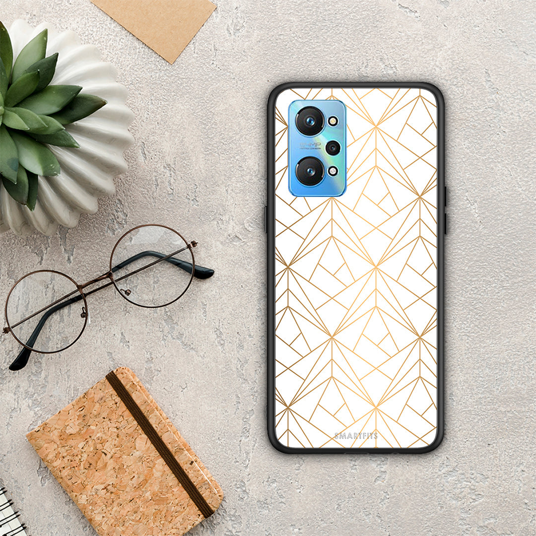 Geometric Luxury White - Realme GT Neo 2 θήκη