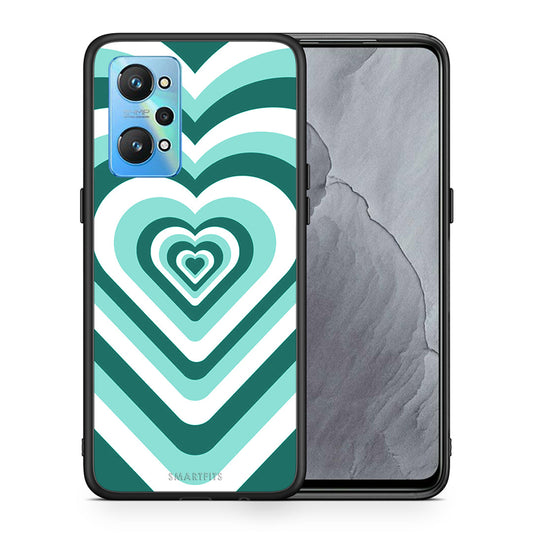 Green Hearts - Realme GT Neo 2 θήκη