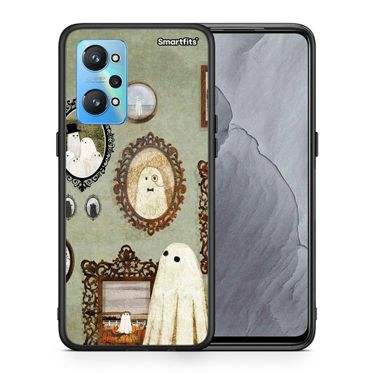 Θήκη Realme GT Neo 2 Halloween Ghost Season από τη Smartfits με σχέδιο στο πίσω μέρος και μαύρο περίβλημα | Realme GT Neo 2 Halloween Ghost Season case with colorful back and black bezels