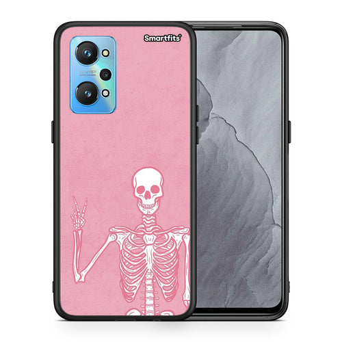 Θήκη Realme GT Neo 2 Halloween Motivation από τη Smartfits με σχέδιο στο πίσω μέρος και μαύρο περίβλημα | Realme GT Neo 2 Halloween Motivation case with colorful back and black bezels