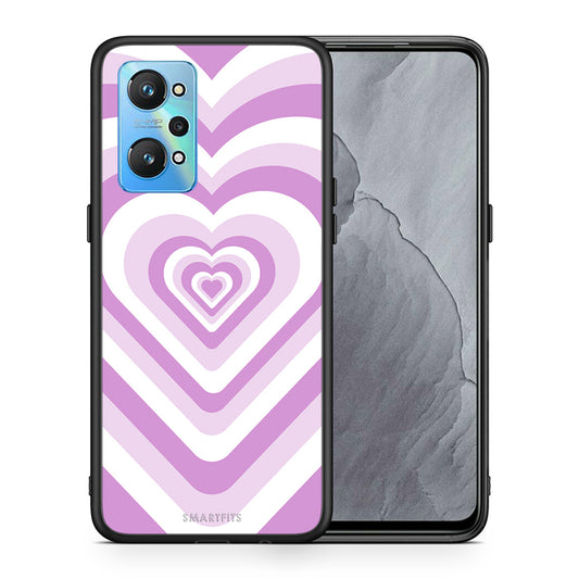 Lilac Hearts - Realme GT Neo 2 θήκη