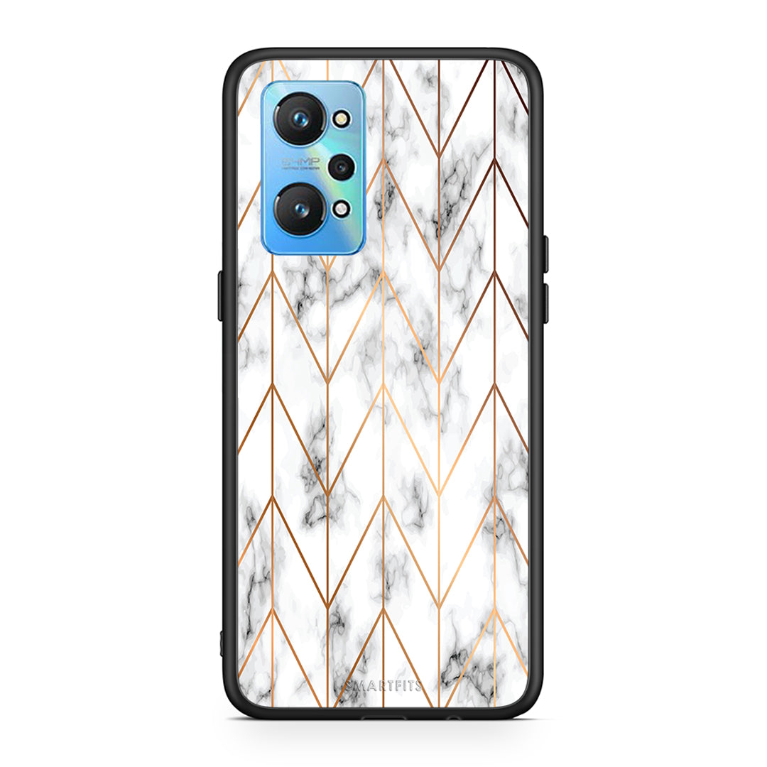 Marble Gold Geometric - Realme GT Neo 2 θήκη