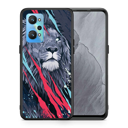 PopArt Lion Designer - Realme GT Neo 2 θήκη