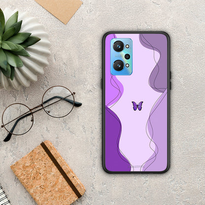 Purple Mariposa - Realme GT Neo 2 θήκη