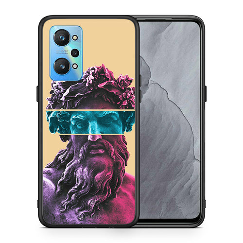 Θήκη Αγίου Βαλεντίνου Realme GT Neo 2 Zeus Art από τη Smartfits με σχέδιο στο πίσω μέρος και μαύρο περίβλημα | Realme GT Neo 2 Zeus Art case with colorful back and black bezels