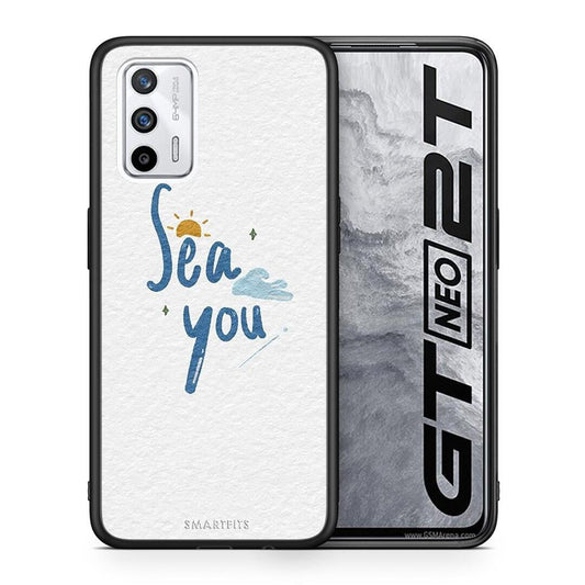 Θήκη Realme GT Sea You από τη Smartfits με σχέδιο στο πίσω μέρος και μαύρο περίβλημα | Realme GT Sea You case with colorful back and black bezels