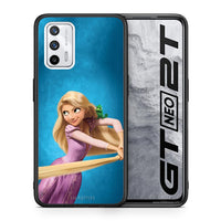 Thumbnail for Θήκη Αγίου Βαλεντίνου Realme GT Tangled 2 από τη Smartfits με σχέδιο στο πίσω μέρος και μαύρο περίβλημα | Realme GT Tangled 2 case with colorful back and black bezels