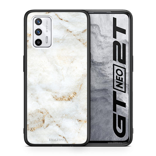 White Gold Marble - Realme GT θήκη