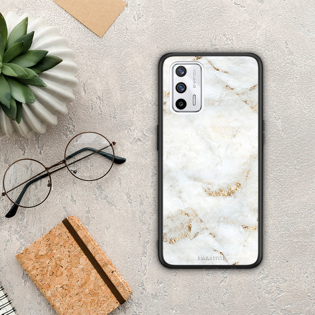White Gold Marble - Realme GT θήκη