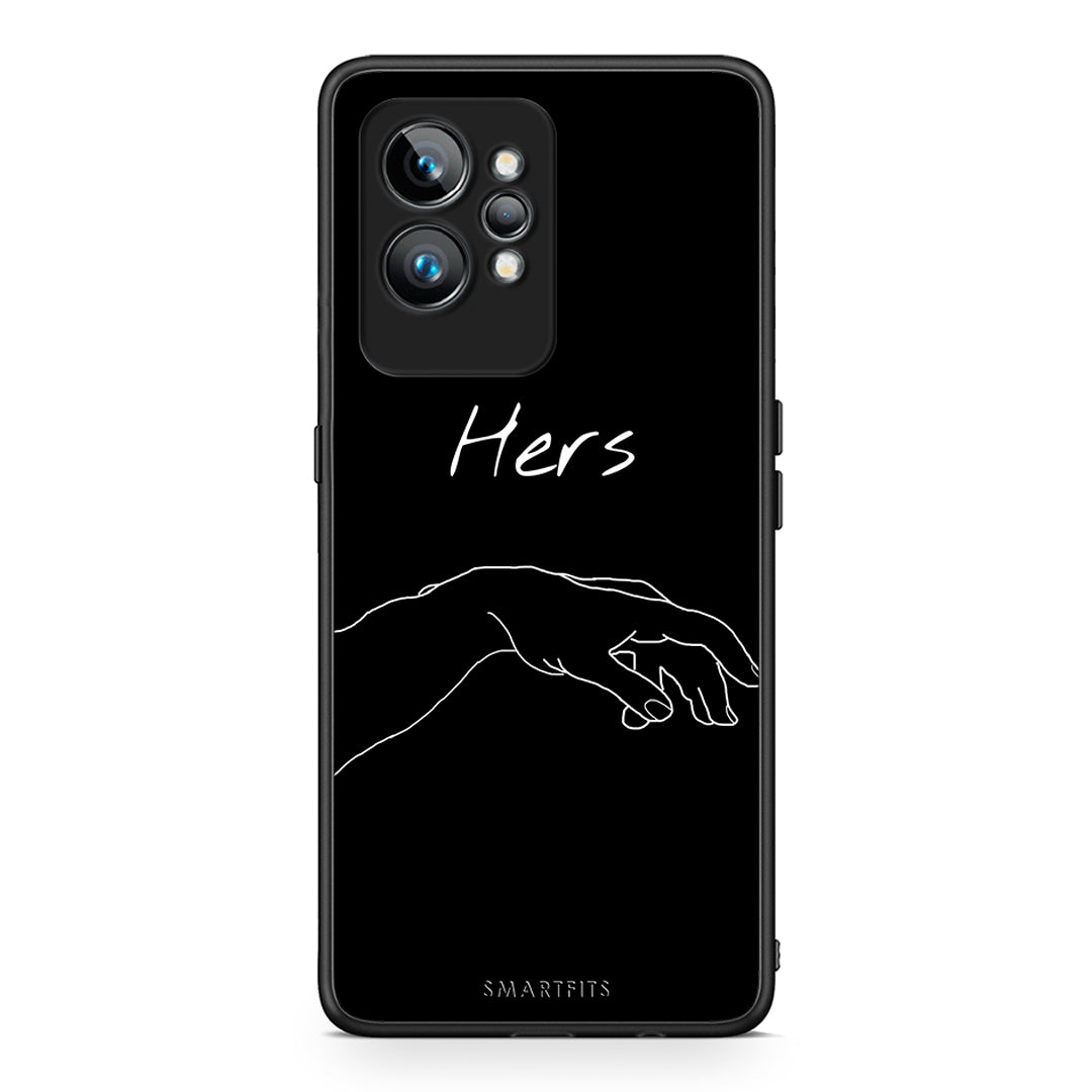 Θήκη Realme GT2 Aesthetic Love 1 από τη Smartfits με σχέδιο στο πίσω μέρος και μαύρο περίβλημα | Realme GT2 Aesthetic Love 1 Case with Colorful Back and Black Bezels