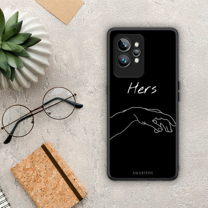 Θήκη Realme GT2 Aesthetic Love 1 από τη Smartfits με σχέδιο στο πίσω μέρος και μαύρο περίβλημα | Realme GT2 Aesthetic Love 1 Case with Colorful Back and Black Bezels