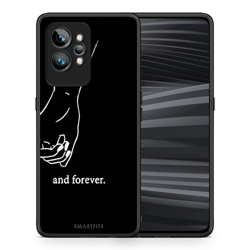 Θήκη Realme GT2 Always & Forever 2 από τη Smartfits με σχέδιο στο πίσω μέρος και μαύρο περίβλημα | Realme GT2 Always & Forever 2 Case with Colorful Back and Black Bezels