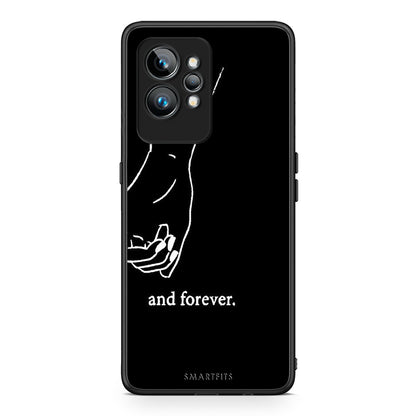 Θήκη Realme GT2 Always & Forever 2 από τη Smartfits με σχέδιο στο πίσω μέρος και μαύρο περίβλημα | Realme GT2 Always & Forever 2 Case with Colorful Back and Black Bezels