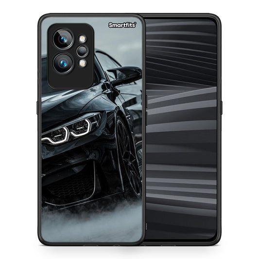 Θήκη Realme GT2 Black BMW από τη Smartfits με σχέδιο στο πίσω μέρος και μαύρο περίβλημα | Realme GT2 Black BMW Case with Colorful Back and Black Bezels