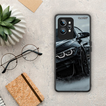 Θήκη Realme GT2 Black BMW από τη Smartfits με σχέδιο στο πίσω μέρος και μαύρο περίβλημα | Realme GT2 Black BMW Case with Colorful Back and Black Bezels