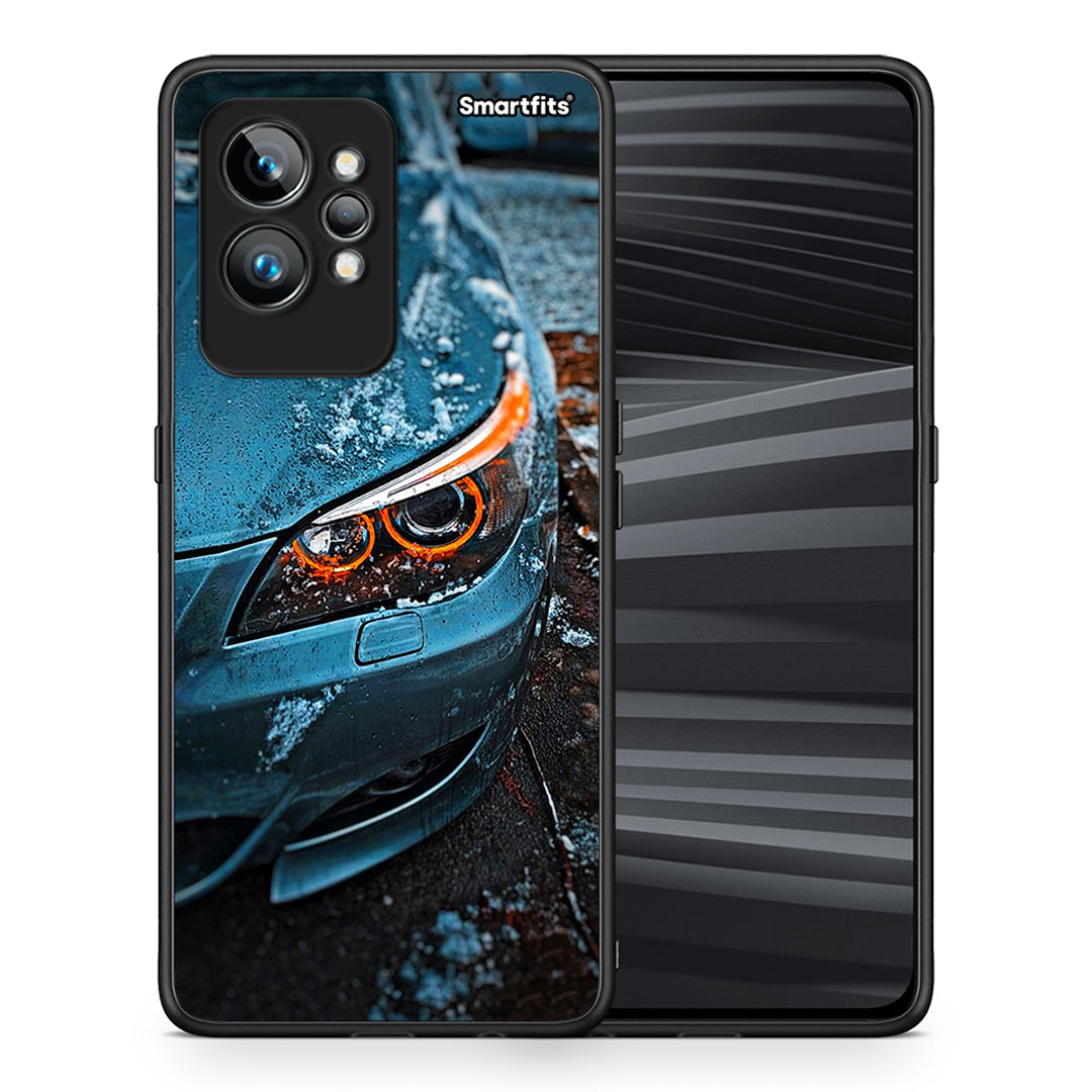 Θήκη Realme GT2 Bmw E60 από τη Smartfits με σχέδιο στο πίσω μέρος και μαύρο περίβλημα | Realme GT2 Bmw E60 Case with Colorful Back and Black Bezels