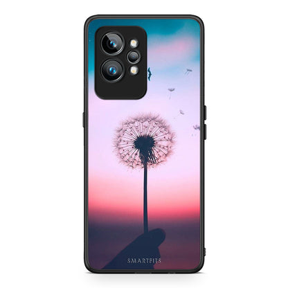 Θήκη Realme GT2 Boho Wish από τη Smartfits με σχέδιο στο πίσω μέρος και μαύρο περίβλημα | Realme GT2 Boho Wish Case with Colorful Back and Black Bezels