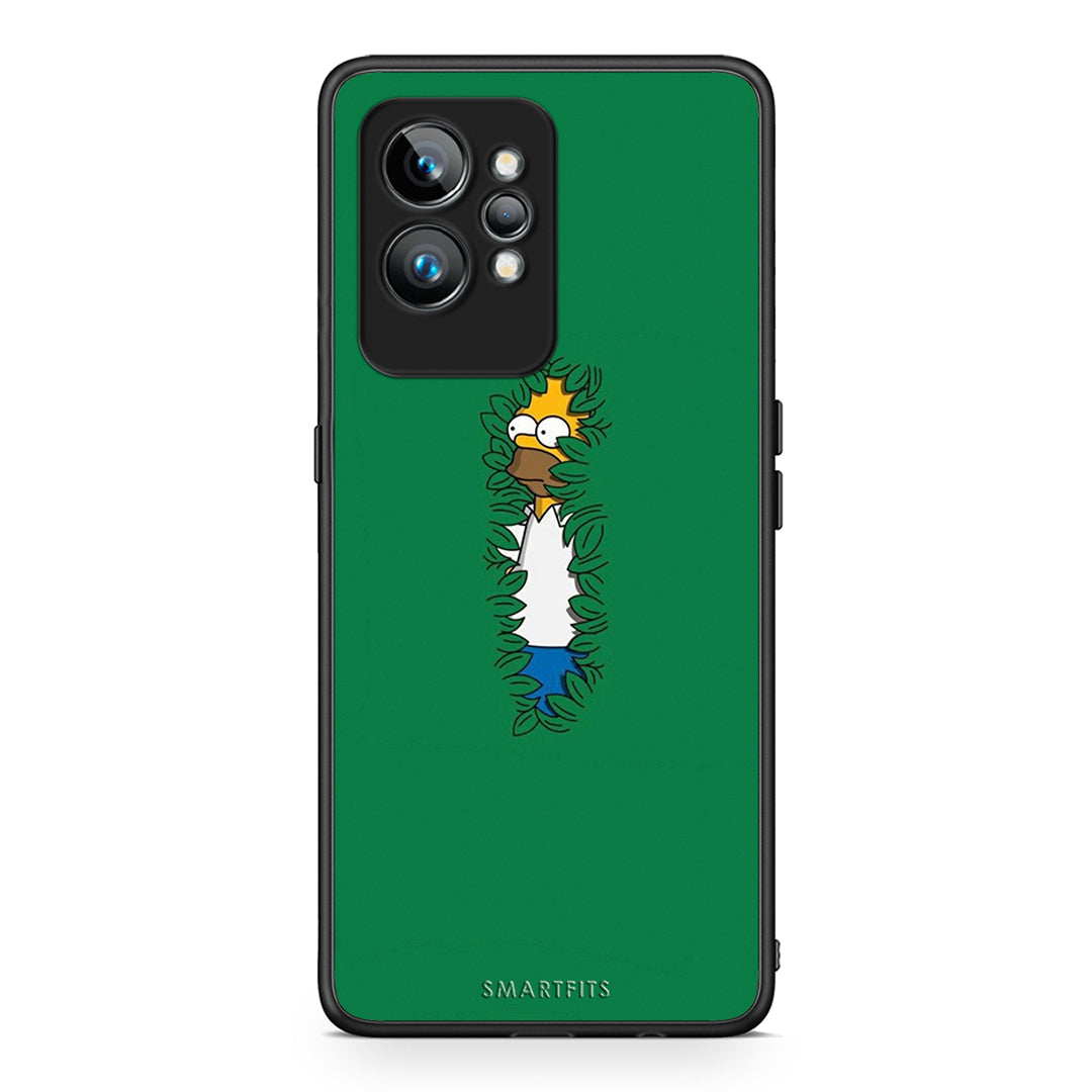 Θήκη Realme GT2 Bush Man από τη Smartfits με σχέδιο στο πίσω μέρος και μαύρο περίβλημα | Realme GT2 Bush Man Case with Colorful Back and Black Bezels