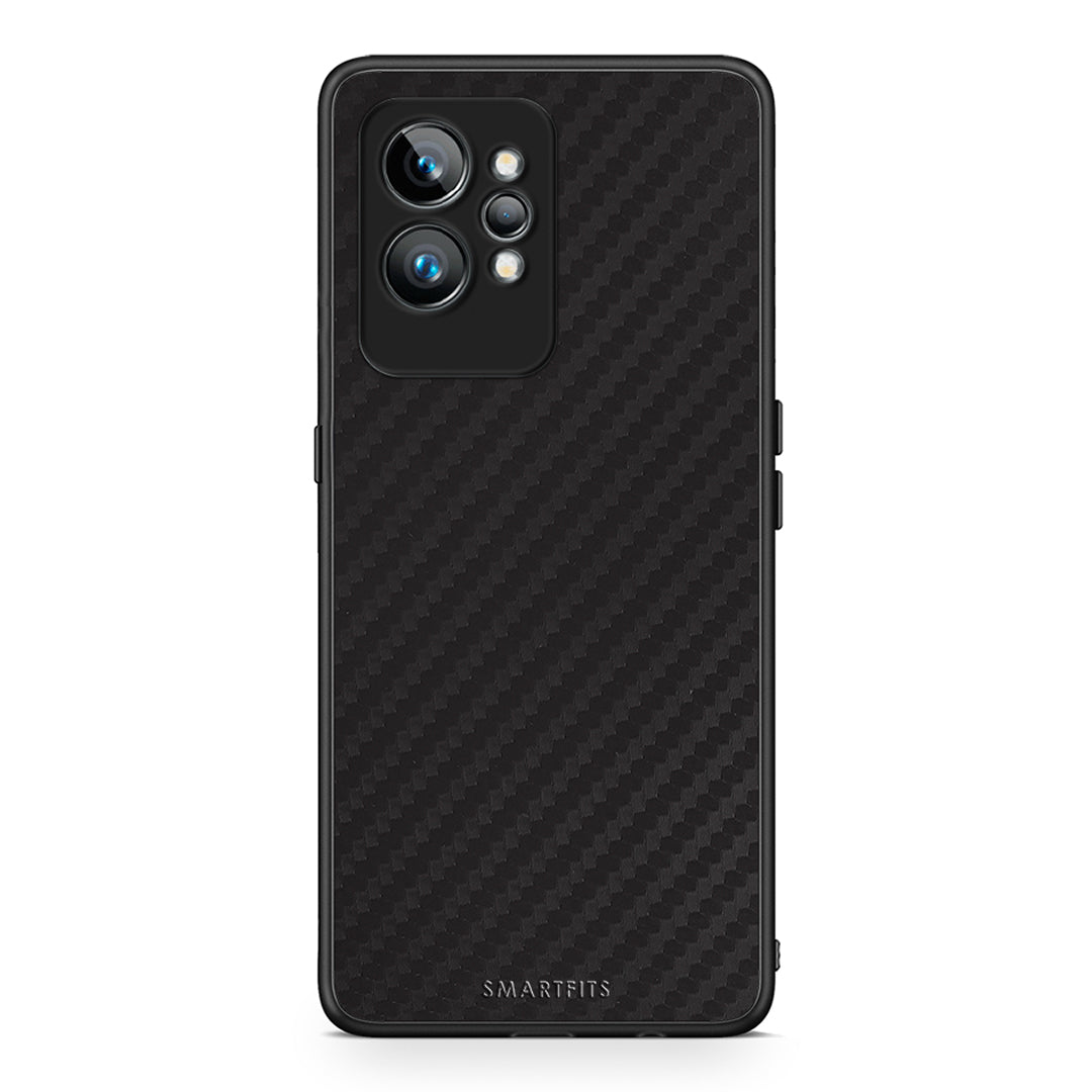 Θήκη Realme GT2 Carbon Black από τη Smartfits με σχέδιο στο πίσω μέρος και μαύρο περίβλημα | Realme GT2 Carbon Black Case with Colorful Back and Black Bezels