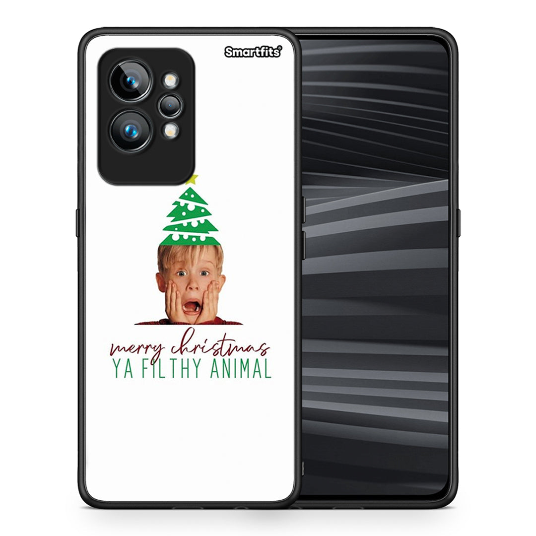Θήκη Realme GT2 Filthy Animal από τη Smartfits με σχέδιο στο πίσω μέρος και μαύρο περίβλημα | Realme GT2 Filthy Animal Case with Colorful Back and Black Bezels