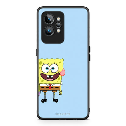 Θήκη Realme GT2 Pro Friends Bob από τη Smartfits με σχέδιο στο πίσω μέρος και μαύρο περίβλημα | Realme GT2 Pro Friends Bob Case with Colorful Back and Black Bezels