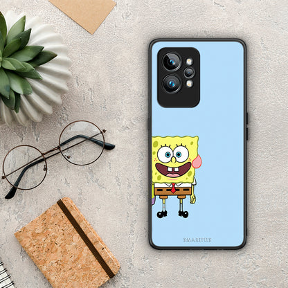 Θήκη Realme GT2 Pro Friends Bob από τη Smartfits με σχέδιο στο πίσω μέρος και μαύρο περίβλημα | Realme GT2 Pro Friends Bob Case with Colorful Back and Black Bezels