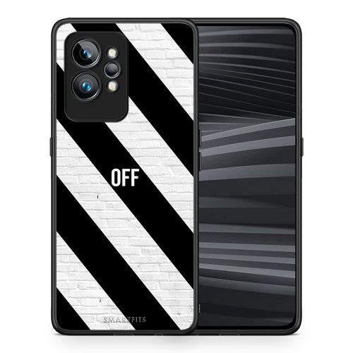 Θήκη Realme GT2 Get Off από τη Smartfits με σχέδιο στο πίσω μέρος και μαύρο περίβλημα | Realme GT2 Get Off Case with Colorful Back and Black Bezels