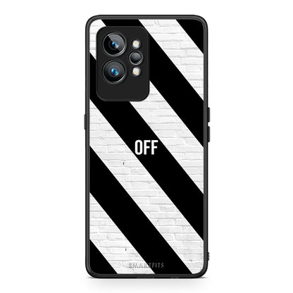 Θήκη Realme GT2 Get Off από τη Smartfits με σχέδιο στο πίσω μέρος και μαύρο περίβλημα | Realme GT2 Get Off Case with Colorful Back and Black Bezels