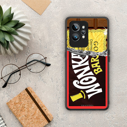 Θήκη Realme GT2 Pro Golden Ticket από τη Smartfits με σχέδιο στο πίσω μέρος και μαύρο περίβλημα | Realme GT2 Pro Golden Ticket Case with Colorful Back and Black Bezels