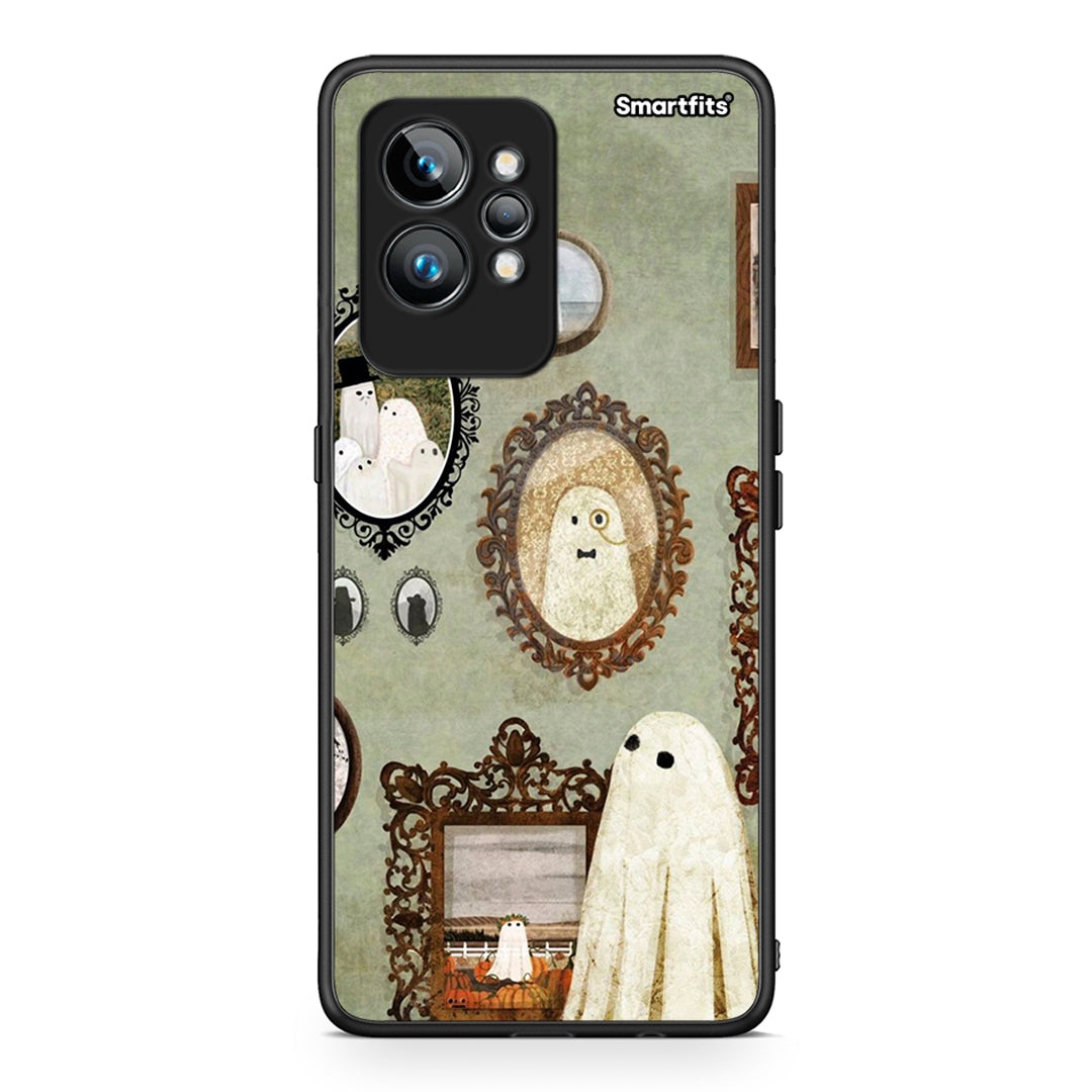 Θήκη Realme GT2 Pro Halloween Ghost Season από τη Smartfits με σχέδιο στο πίσω μέρος και μαύρο περίβλημα | Realme GT2 Pro Halloween Ghost Season Case with Colorful Back and Black Bezels