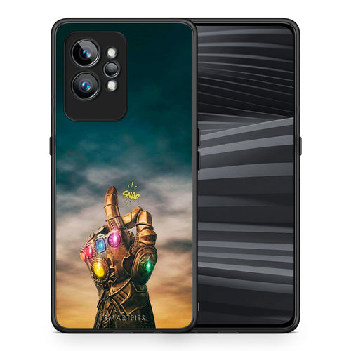 Θήκη Realme GT2 Infinity Snap από τη Smartfits με σχέδιο στο πίσω μέρος και μαύρο περίβλημα | Realme GT2 Infinity Snap Case with Colorful Back and Black Bezels