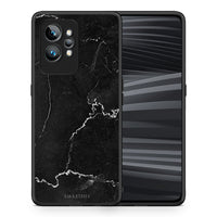 Thumbnail for Θήκη Realme GT2 Pro Marble Black από τη Smartfits με σχέδιο στο πίσω μέρος και μαύρο περίβλημα | Realme GT2 Pro Marble Black Case with Colorful Back and Black Bezels
