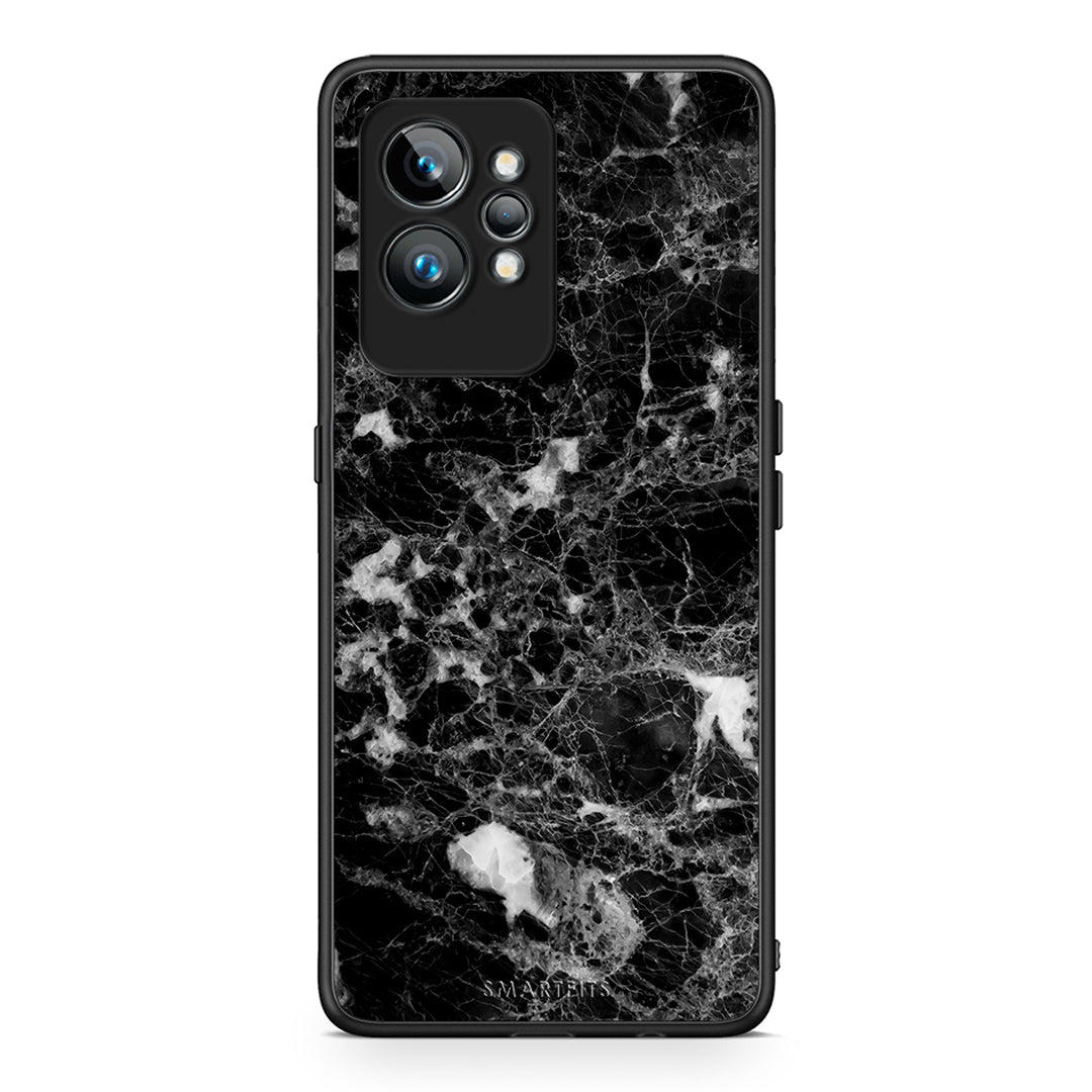 Θήκη Realme GT2 Marble Male από τη Smartfits με σχέδιο στο πίσω μέρος και μαύρο περίβλημα | Realme GT2 Marble Male Case with Colorful Back and Black Bezels