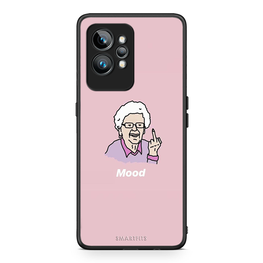 Θήκη Realme GT2 PopArt Mood από τη Smartfits με σχέδιο στο πίσω μέρος και μαύρο περίβλημα | Realme GT2 PopArt Mood Case with Colorful Back and Black Bezels