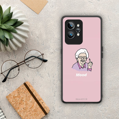 Θήκη Realme GT2 Pro PopArt Mood από τη Smartfits με σχέδιο στο πίσω μέρος και μαύρο περίβλημα | Realme GT2 Pro PopArt Mood Case with Colorful Back and Black Bezels