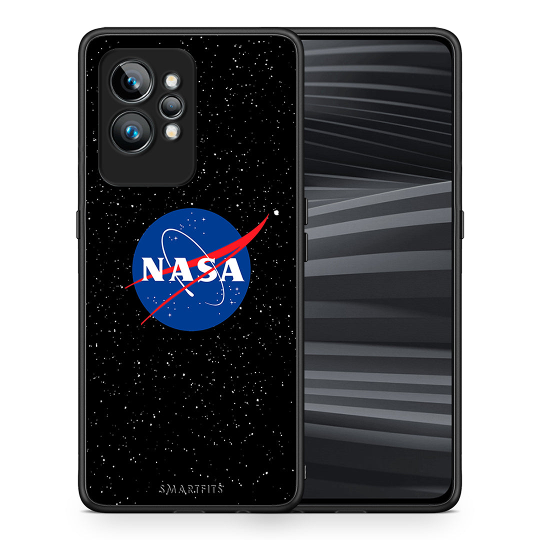 Θήκη Realme GT2 PopArt NASA από τη Smartfits με σχέδιο στο πίσω μέρος και μαύρο περίβλημα | Realme GT2 PopArt NASA Case with Colorful Back and Black Bezels