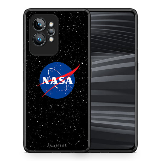Θήκη Realme GT2 PopArt NASA από τη Smartfits με σχέδιο στο πίσω μέρος και μαύρο περίβλημα | Realme GT2 PopArt NASA Case with Colorful Back and Black Bezels