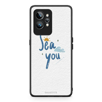 Θήκη Realme GT2 Sea You από τη Smartfits με σχέδιο στο πίσω μέρος και μαύρο περίβλημα | Realme GT2 Sea You Case with Colorful Back and Black Bezels
