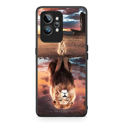 Θήκη Realme GT2 Sunset Dreams από τη Smartfits με σχέδιο στο πίσω μέρος και μαύρο περίβλημα | Realme GT2 Sunset Dreams Case with Colorful Back and Black Bezels