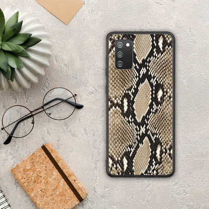 Animal Fashion Snake - Samsung Galaxy A02s / M02s / F02s θήκη