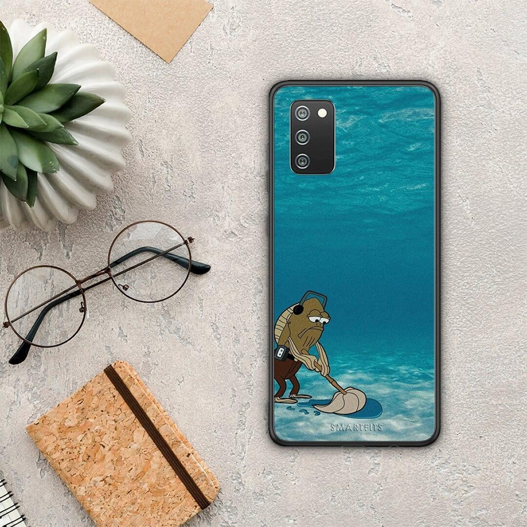 Clean The Ocean - Samsung Galaxy A02s / M02s / F02s θήκη