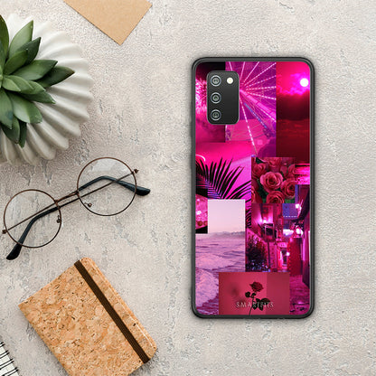 Collage Red Roses - Samsung Galaxy A02s / M02s / F02s θήκη