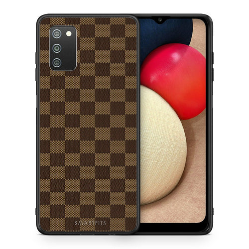 Θήκη Samsung A02s Glamour Designer από τη Smartfits με σχέδιο στο πίσω μέρος και μαύρο περίβλημα | Samsung A02s Glamour Designer case with colorful back and black bezels
